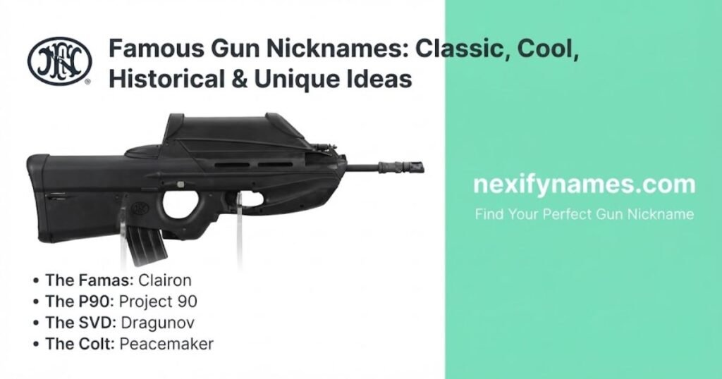 Famous Gun Nick Classic, Cool, Historical & Unique Ideas