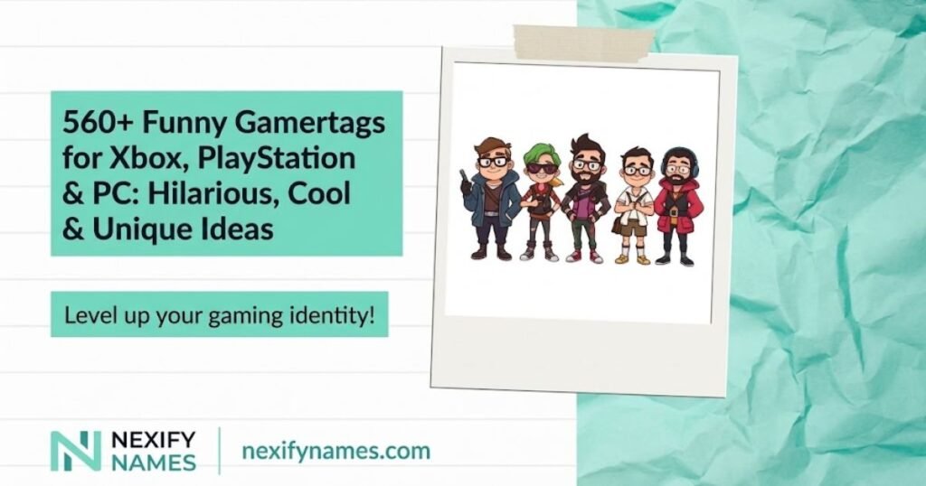560+ Funny Gamertags for Xbox, PlayStation & PC: Hilarious, Cool & Unique Ideas