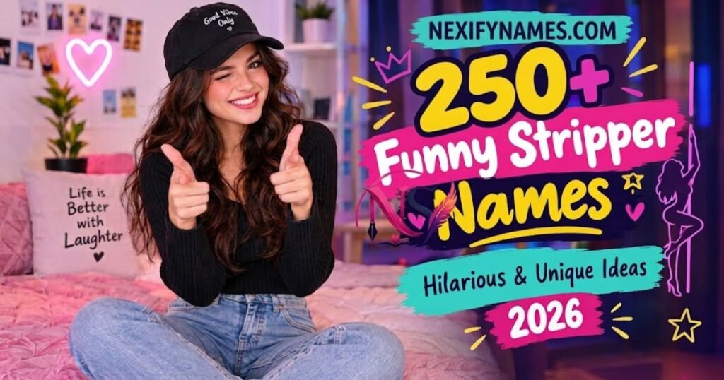 210+ Funny Stripper Names: Hilarious, Sassy & Creative Ideas
