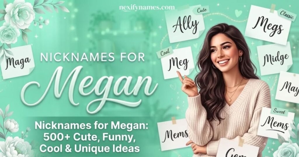 Nicknames for Megan: 500+ Cute, Funny, Cool & Unique Ideas