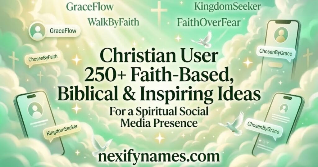 Christian User 250+ Faith-Based, Biblical & Inspiring Ideas