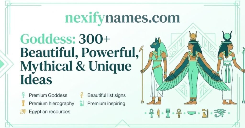 Goddess  300+ Beautiful, Powerful, Mythical & Unique Ideas