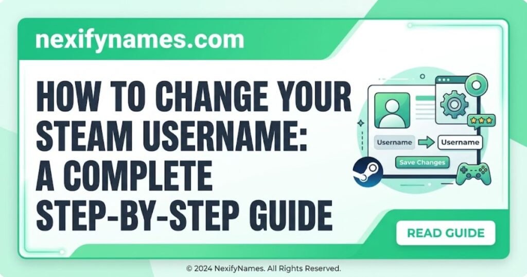 How to Change Your Steam Username: A Complete Step-by-Step Guide
