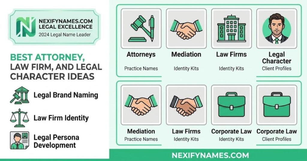 800+ Lawyer Names: Best Attorney, Law Firm, and Legal Character Ideas