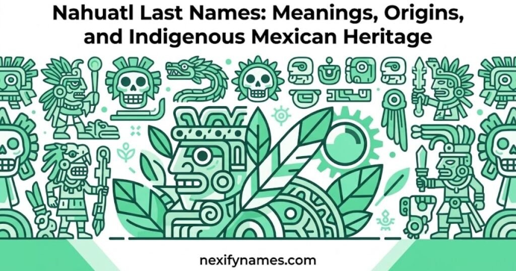 Nahuatl Last Names: Meanings, Origins, and Indigenous Mexican Heritage