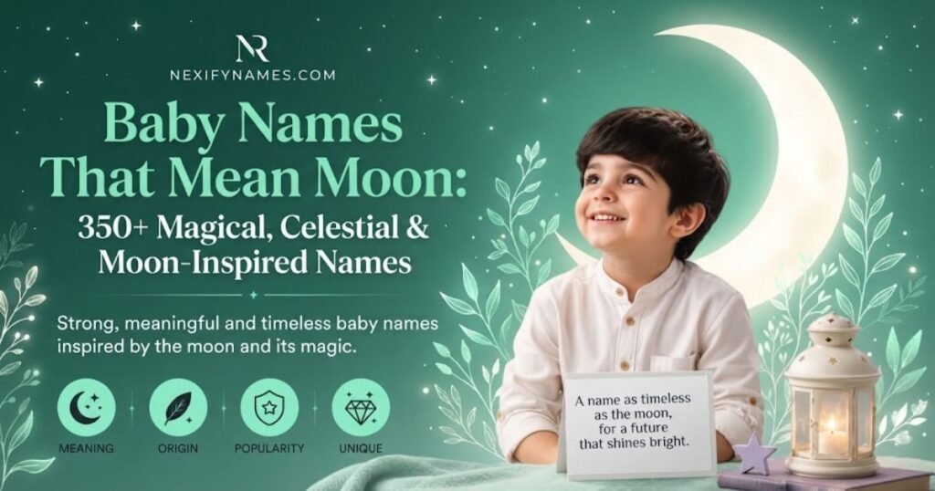 Baby Names That Mean Moon: 350+ Magical, Celestial & Moon-Inspired Names