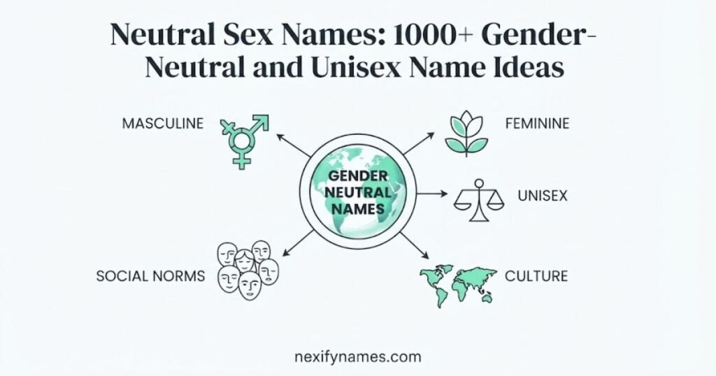 Neutral Sex Names: 1000+ Gender-Neutral and Unisex Name Ideas