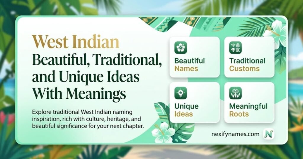 West Indian  Beautiful, Traditional, and Unique Ideas With Meanings