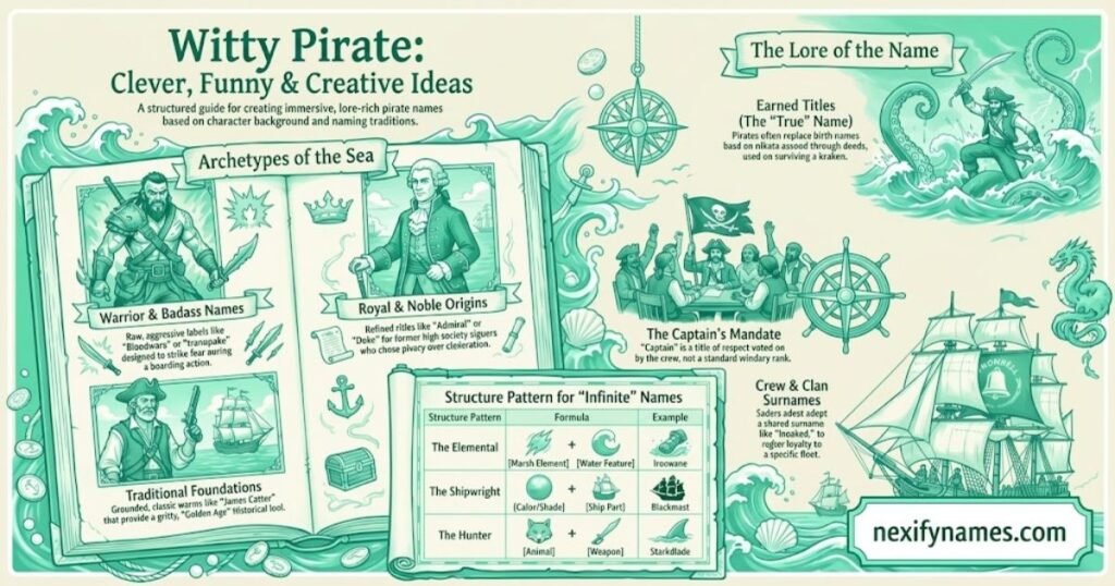 Witty Pirate  Clever, Funny & Creative Ideas